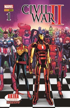 Akira Comics publica una portada alternativa de Civil War 2 por Humberto Ramos | Akira Comics  - libreria donde comprar comics, juegos y libros online