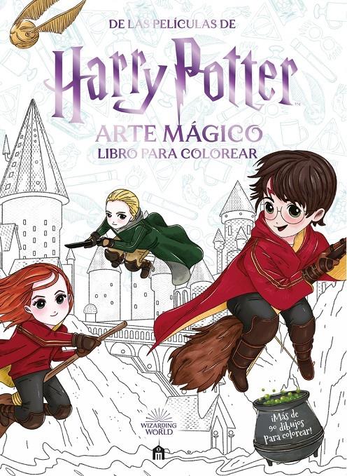 HARRY POTTER: ARTE MAGICO (LIBRO PARA COLOREAR [RUSTICA] | AA.VV | Akira Comics  - libreria donde comprar comics, juegos y libros online