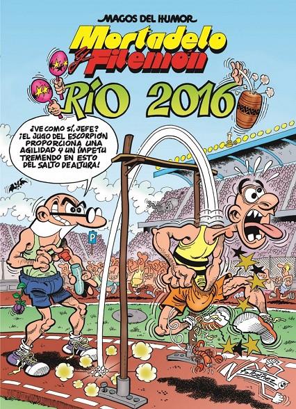 MAGOS DEL HUMOR Nº174: MORTADELO Y FILEMON RIO 2016 [CARTONE]  | IBAÑEZ, F. | Akira Comics  - libreria donde comprar comics, juegos y libros online