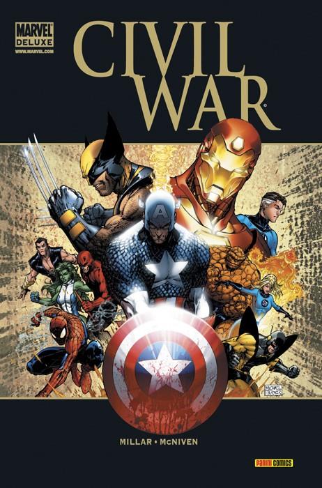 MARVEL DELUXE: CIVIL WAR [CARTONE] | MILLAR / MCNIVEN | Akira Comics  - libreria donde comprar comics, juegos y libros online