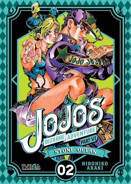 JOJO'S BIZARRE ADVENTURE PARTE 6: STONE OCEAN VOLUMEN 02 [RUSTICA] | ARAKI, HIROHIKO | Akira Comics  - libreria donde comprar comics, juegos y libros online