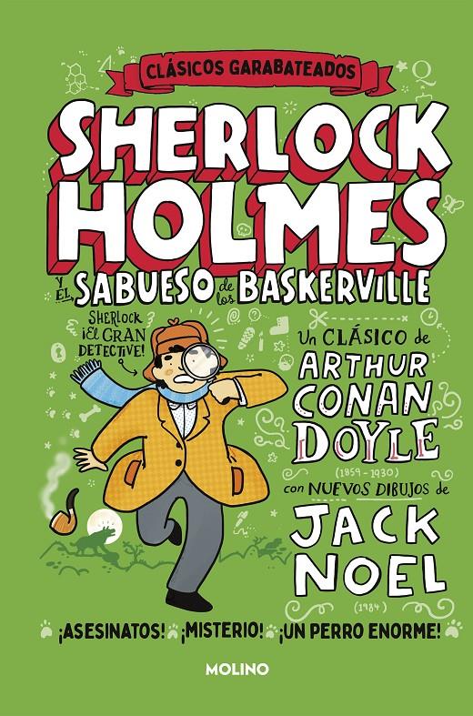 SHERLOCK HOLMES: EL SABUESO DE LOS BASKERVILLE (CLASICOS GARABATEADOS) [CARTONE] | NOEL, JACK | Akira Comics  - libreria donde comprar comics, juegos y libros online