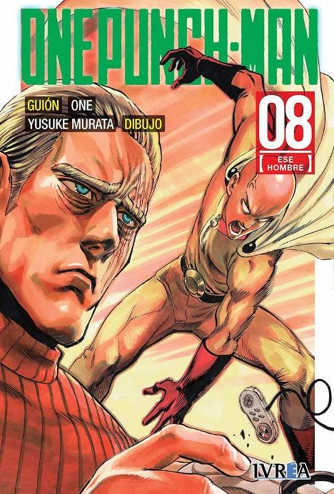 ONE PUNCH-MAN Nº08: ESE HOMBRE [RUSTICA] | ONE / MURATA | Akira Comics  - libreria donde comprar comics, juegos y libros online