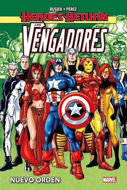 HEROES RETURN LOS VENGADORES VOLUMEN 3: NUEVO ORDEN [CARTONE] | Akira Comics  - libreria donde comprar comics, juegos y libros online