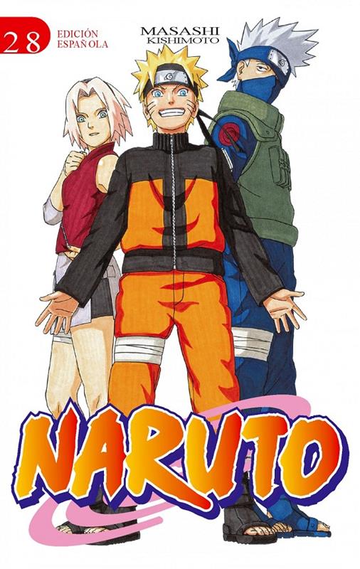 Naruto Nº28 Rustica Kishimoto Masashi Akira Comics Libreria