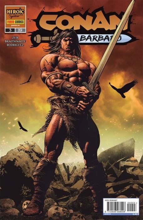 CONAN EL BARBARO Nº19 / Nº03 [GRAPA] | Akira Comics  - libreria donde comprar comics, juegos y libros online