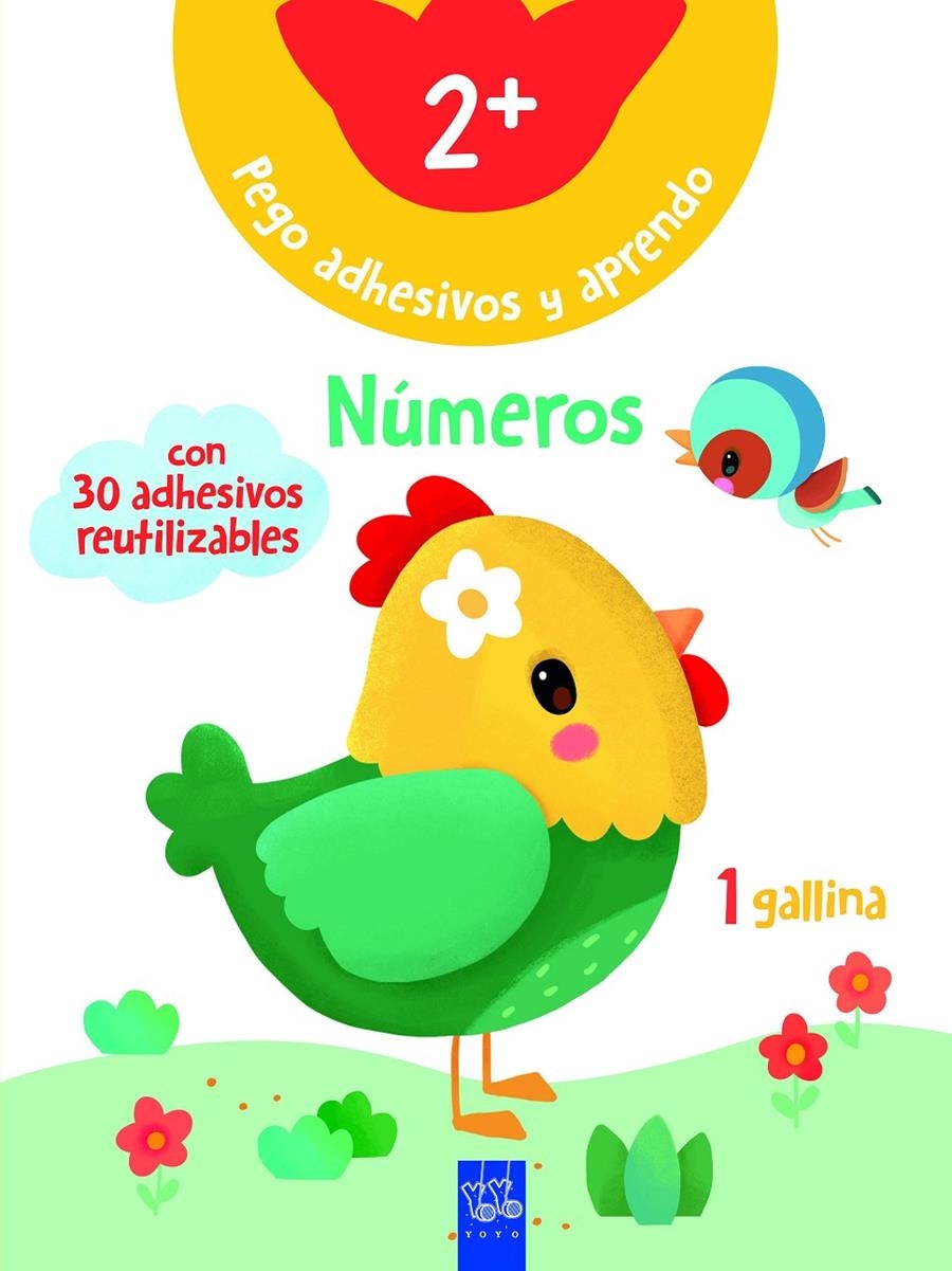 PEGO ADHESIVOS Y APRENDO: NUMEROS +2 [RUSTICA] | Akira Comics  - libreria donde comprar comics, juegos y libros online