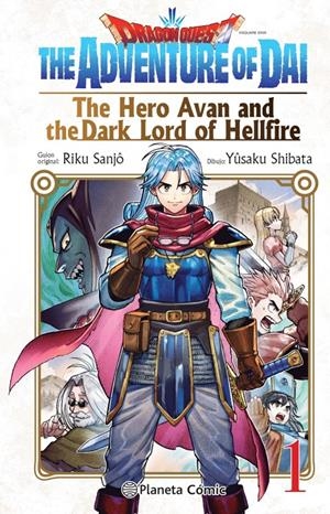 ADVENTURE OF DAI (DRAGON QUEST): THE HERO AVAN AND THE DARK LORD OF HELLFIRE Nº01 [RUSTICA] | SANJO, RIKU / SHIBATA, YUSAKU | Akira Comics  - libreria donde comprar comics, juegos y libros online