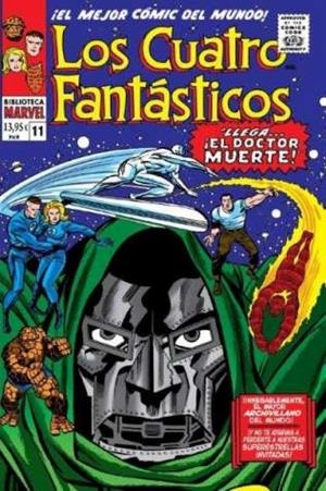 BIBLIOTECA MARVEL: LOS 4 FANTASTICOS Nº11 (1966-67 / 54-58 USA) [RUSTICA] | LEE, STAN | Akira Comics  - libreria donde comprar comics, juegos y libros online