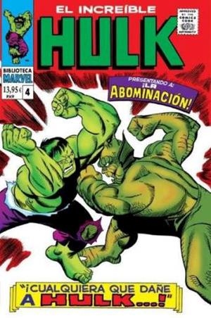 BIBLIOTECA MARVEL: EL INCREIBLE HULK Nº04 (1966-1967 / 82-92 USA) [RUSTICA] | LEE, STAN | Akira Comics  - libreria donde comprar comics, juegos y libros online