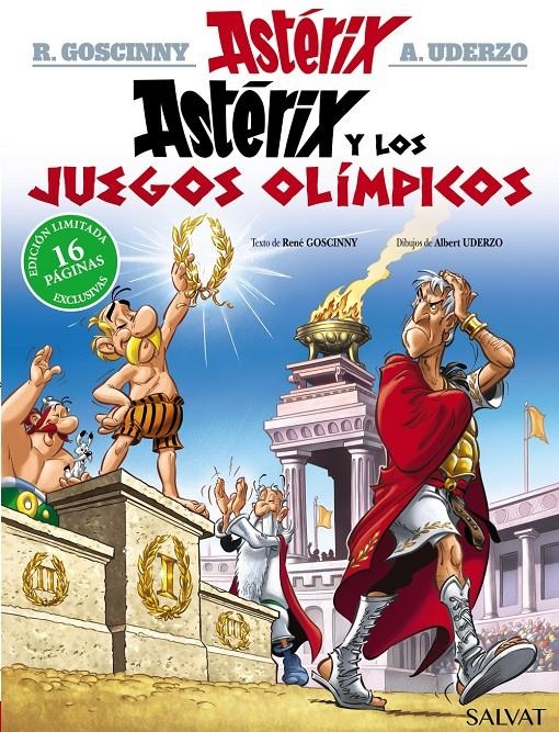 ASTERIX Nº12: ASTERIX Y LOS JUEGOS OLIMPICOS (EDICION LIMITADA 16 PAGINAS EXCLUSIVAS) [CARTONE] | GOSCINNY, RENE / UDERZO, ALBERT | Akira Comics  - libreria donde comprar comics, juegos y libros online