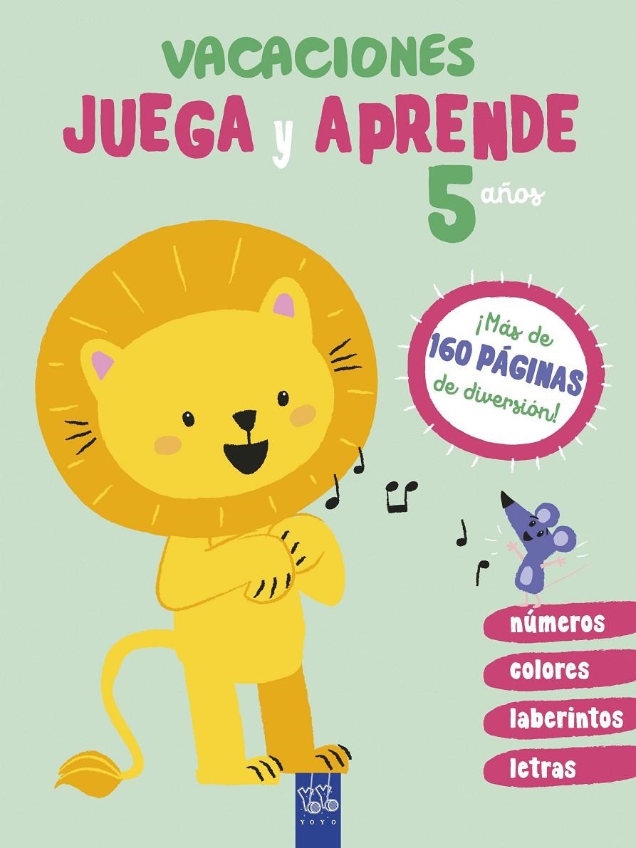 VACACIONES JUEGA Y APRENDE 5 AÑOS [RUSTICA] | Akira Comics  - libreria donde comprar comics, juegos y libros online