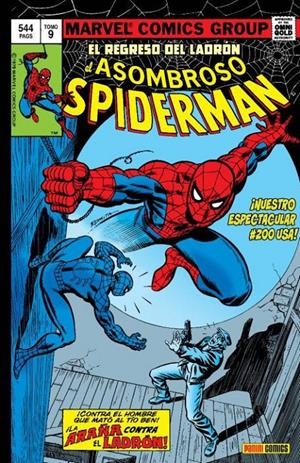 MARVEL GOLD: ASOMBROSO SPIDERMAN VOL.09, EL REGRESO DEL LADRON (182-202 USA) [CARTONE] | BYRNE, JOHN  | Akira Comics  - libreria donde comprar comics, juegos y libros online