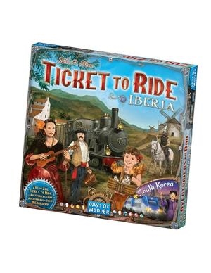 AVENTUREROS AL TREN!: IBERIA + COREA DEL SUR (TICKET TO RIDE) [EXPANSION] | Akira Comics  - libreria donde comprar comics, juegos y libros online