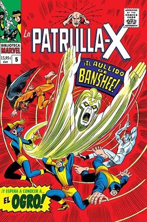 BIBLIOTECA MARVEL: LA PATRULLA X VOL.05 (1966-67 / 24-29 USA) [RUSTICA] | LEE, STAN  | Akira Comics  - libreria donde comprar comics, juegos y libros online