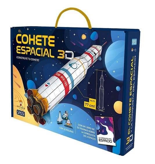 COHETE ESPACIAL 3D [CAJA] | Akira Comics  - libreria donde comprar comics, juegos y libros online