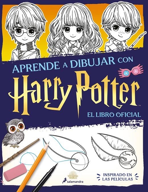 APRENDE A DIBUJAR CON HARRY POTTER (LIBRO OFICIAL) [RUSTICA] | ROWLING, J. K. | Akira Comics  - libreria donde comprar comics, juegos y libros online