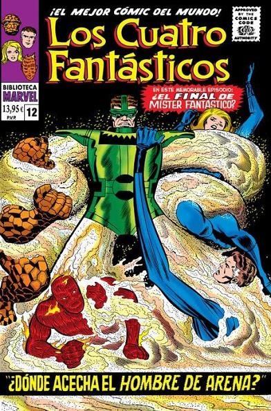 BIBLIOTECA MARVEL: LOS 4 FANTASTICOS Nº12 (1967 / 59-64 USA) [RUSTICA] | Akira Comics  - libreria donde comprar comics, juegos y libros online