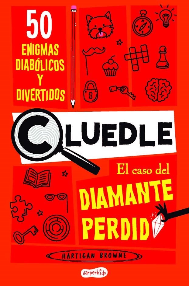 CLUEDLE: EL CASO DEL DIAMANTE PERDIDO [RUSTICA] | BROWNE, HARTIGAN | Akira Comics  - libreria donde comprar comics, juegos y libros online