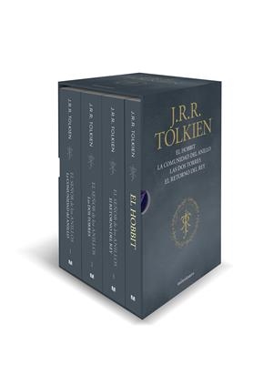 TOLKIEN: EL HOBBIT + EL SEÑOR DE LOS ANILLOS (ESTUCHE) [RUSTICA] | TOLKIEN, J. R. R. | Akira Comics  - libreria donde comprar comics, juegos y libros online