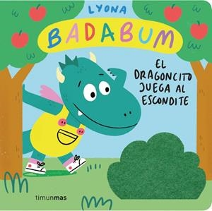 BADABUM: EL DRAGONCITO JUEGA AL ESCONDITE (LIBRO CON SOLAPAS DE TELA) [CARTONE] | LYONA | Akira Comics  - libreria donde comprar comics, juegos y libros online