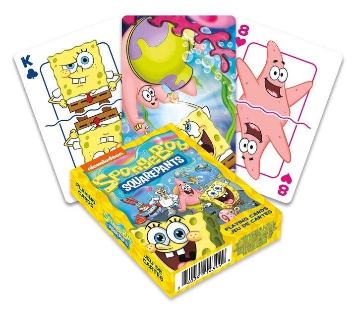 BOB ESPONJA: BARAJA PERSONAJES DE BOB ESPONJA [CAJA] | Akira Comics  - libreria donde comprar comics, juegos y libros online