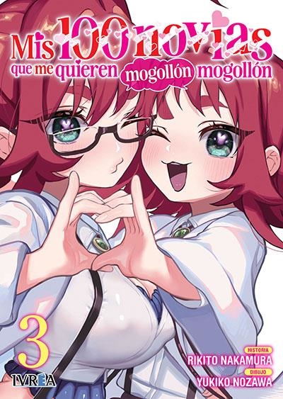 MIS 100 NOVIAS QUE ME QUIEREN MOGOLLON MOGOLLON Nº03 [RUSTICA] | NAKAMURA, RIKITO / NOZAWA, YUKIKO | Akira Comics  - libreria donde comprar comics, juegos y libros online