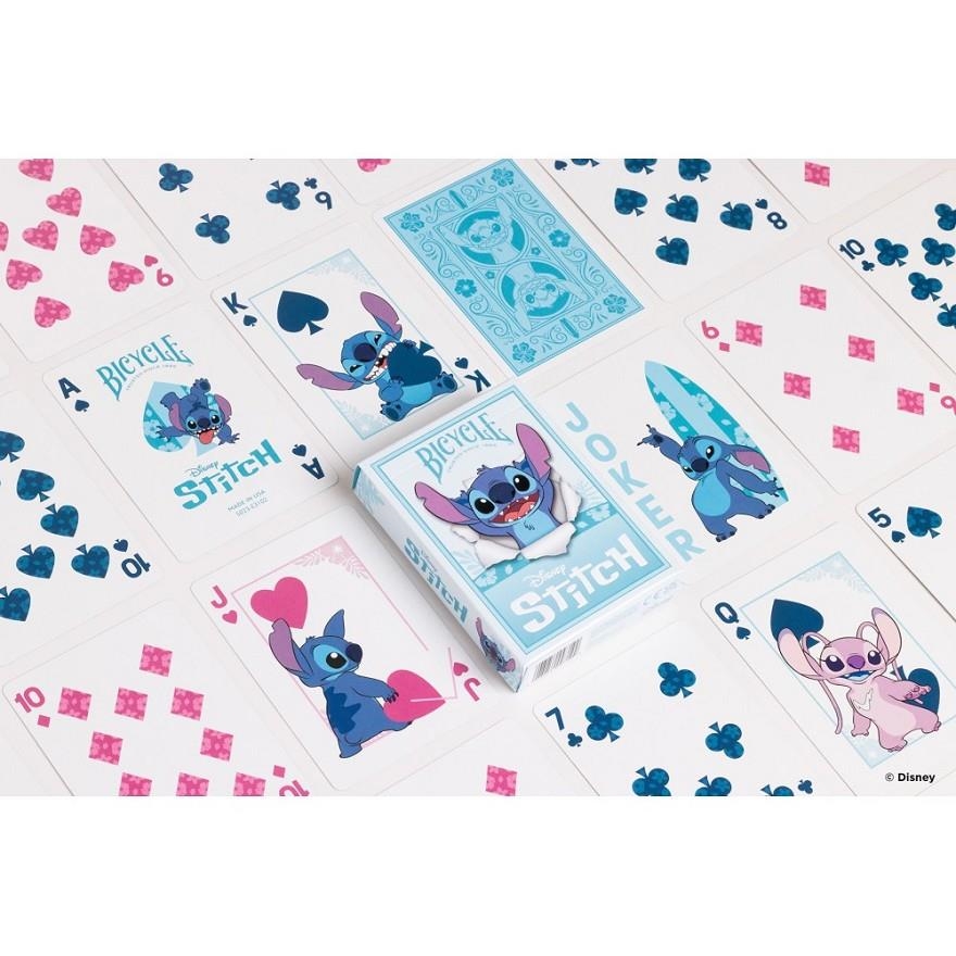 BARAJA NAIPES BICYCLE: DISNEY, STITCH [CAJA] | Akira Comics  - libreria donde comprar comics, juegos y libros online