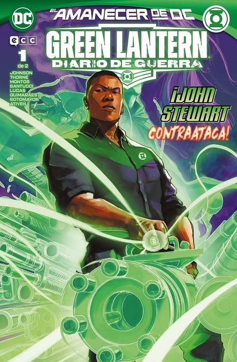 GREEN LANTERN: DIARIO DE GUERRA Nº01 (1 DE 2) EL AMANECER DE DC [RUSTICA] | Akira Comics  - libreria donde comprar comics, juegos y libros online