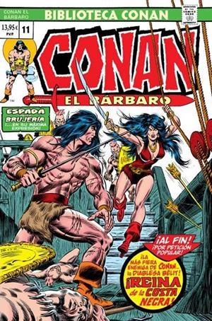 BIBLIOTECA MARVEL: CONAN EL BARBARO Nº11 (1976 / 58-64 USA) [RUSTICA] | THOMAS, ROY | Akira Comics  - libreria donde comprar comics, juegos y libros online