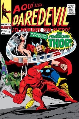BIBLIOTECA MARVEL: DAREDEVIL Nº05 (1967 / 25-30 USA) [RUSTICA] | LEE, STAN  | Akira Comics  - libreria donde comprar comics, juegos y libros online