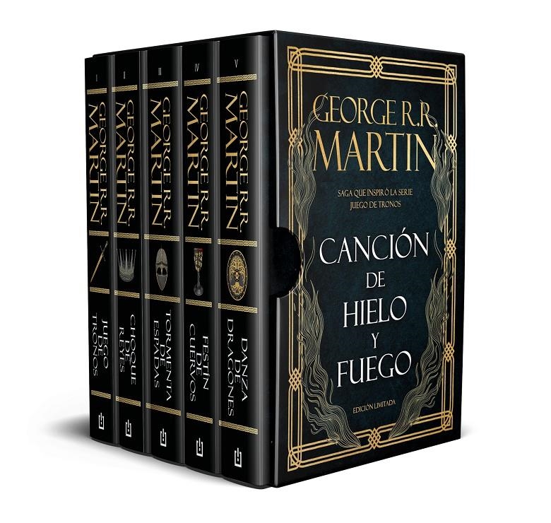 CANCION DE HIELO Y FUEGO (ESTUCHE) [BOLSILLO] | MARTIN, GEORGE R. R. | Akira Comics  - libreria donde comprar comics, juegos y libros online