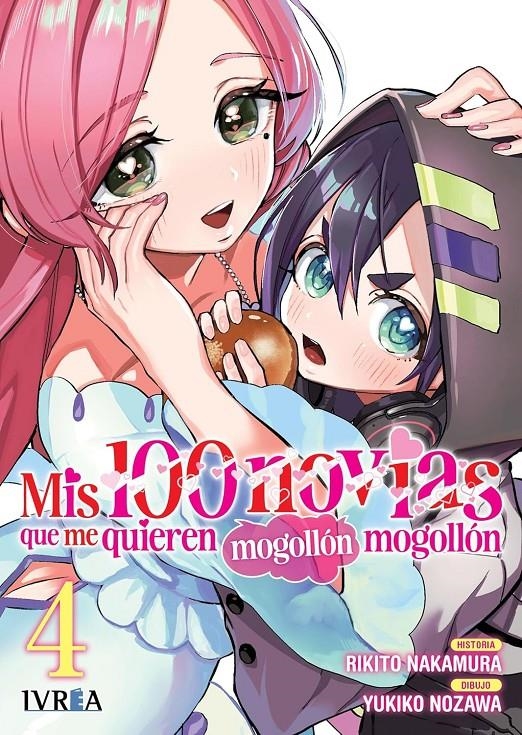 MIS 100 NOVIAS QUE ME QUIEREN MOGOLLON MOGOLLON Nº04 [RUSTICA] | NAKAMURA, RIKITO / NOZAWA, YUKIKO | Akira Comics  - libreria donde comprar comics, juegos y libros online