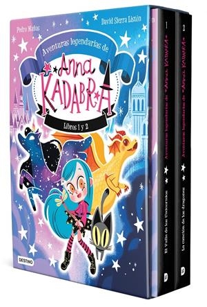 ANNA KADABRA: ESTUCHE AVENTURAS LEGENDARIAS 1 Y 2 [CARTONE] | MAÑAS, PEDRO / SIERRA LISTON, DAVID | Akira Comics  - libreria donde comprar comics, juegos y libros online