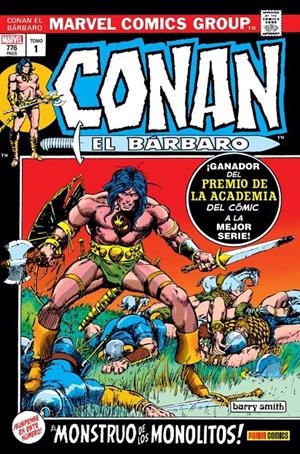 MARVEL GOLD: CONAN EL BARBARO VOL.01, LA ETAPA MARVEL ORIGINAL (PORTADA VARIANTE) [CARTONE] | BUSCEMA, JOHN | Akira Comics  - libreria donde comprar comics, juegos y libros online