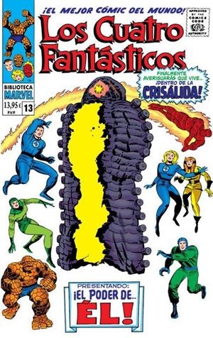 BIBLIOTECA MARVEL: LOS 4 FANTASTICOS Nº13 (1967 / 65-67 USA) [RUSTICA] | LEE, STAN | Akira Comics  - libreria donde comprar comics, juegos y libros online