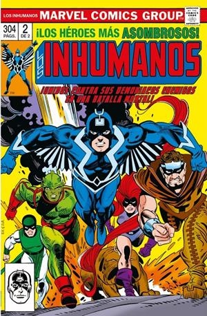 MARVEL LIMITED EDITION TPB: LOS INHUMANOS Nº02 (2 DE 2) [RUSTICA] | MOENCH, DOUG  | Akira Comics  - libreria donde comprar comics, juegos y libros online