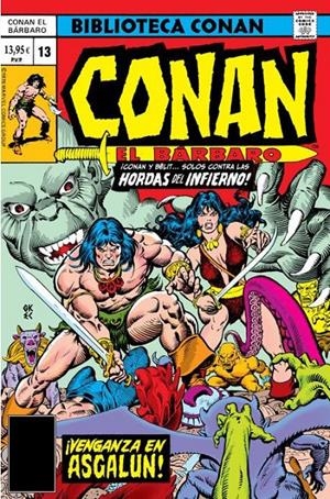 BIBLIOTECA MARVEL: CONAN EL BARBARO Nº13 (1977 / 69-75 USA) [RUSTICA] | THOMAS, ROY | Akira Comics  - libreria donde comprar comics, juegos y libros online