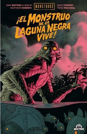 MONSTRUOS DE UNIVERSAL:EL MONSTRUO DE LA LAGUNA NEGRA VIVE! [RUSTICA] | Akira Comics  - libreria donde comprar comics, juegos y libros online