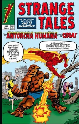MARVEL LIMITED EDITION: STRANGE TALES, LA ANTORCHA HUMANA CONTRA LA COSA [CARTONE] | LEE, STAN / LIEBER, LARRY | Akira Comics  - libreria donde comprar comics, juegos y libros online