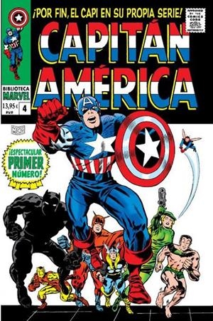 BIBLIOTECA MARVEL: CAPITAN AMERICA Nº04 (1967-68 / 92-99 USA) [RUSTICA] | THOMAS, ROY | Akira Comics  - libreria donde comprar comics, juegos y libros online
