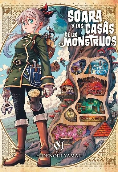 SOARA Y LAS CASAS DE LOS MONSTRUOS Nº1 [RUSTICA] | HAMAJI, HIDENORI  | Akira Comics  - libreria donde comprar comics, juegos y libros online