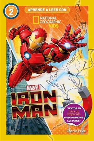 APRENDE A LEER CON NATIONAL GEOGRAPHIC (NIVEL 2): IRONMAN [RUSTICA] | PRICE, CHARLIE | Akira Comics  - libreria donde comprar comics, juegos y libros online