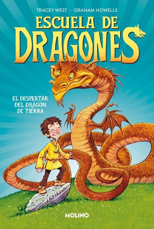 ESCUELA DE DRAGONES Nº01: EL DESPERTAR DEL DRAGON DE TIERRA [RUSTICA] | WEST, TRACEY | Akira Comics  - libreria donde comprar comics, juegos y libros online