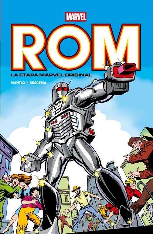 MARVEL LIMITED EDITION: ROM, LA ETAPA MARVEL ORIGINAL VOLUMEN 1 [CARTONE] | MANTLO, BILL / BUSCEMA, SAL | Akira Comics  - libreria donde comprar comics, juegos y libros online