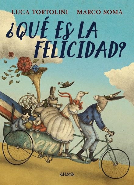 QUE ES LA FELICIDAD? [CARTONE] | TORTOLINI, LUCA | Akira Comics  - libreria donde comprar comics, juegos y libros online