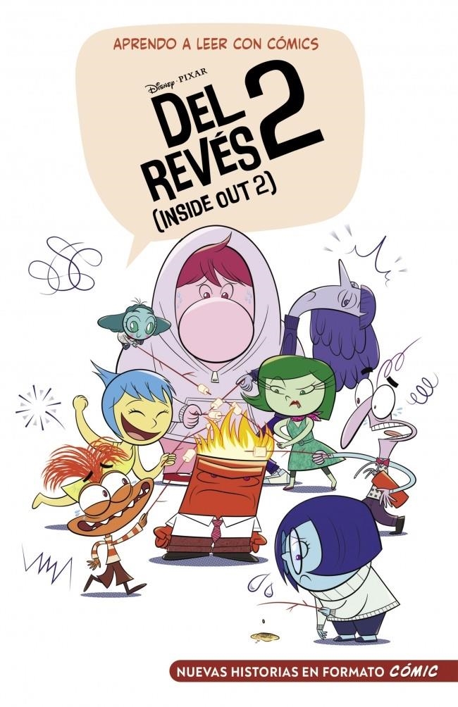 APRENDO A LEER CON COMICS DISNEY: DEL REVES 2 (INSIDE OUT 2) [CARTONE] | Akira Comics  - libreria donde comprar comics, juegos y libros online