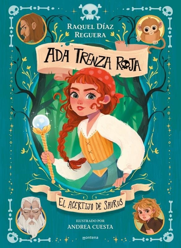 ADA TRENZA ROJA VOL.2: EL ACERTIJO DE SAURUS [CARTONE] | DIAZ REGUERA, RAQUEL | Akira Comics  - libreria donde comprar comics, juegos y libros online