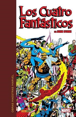 OBRAS MAESTRAS MARVEL: LOS CUATRO FANTASTICOS DE JOHN BYRNE VOL.01 [CARTONE] | BYRNE, JOHN | Akira Comics  - libreria donde comprar comics, juegos y libros online