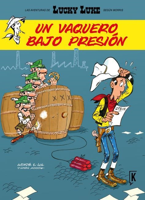 LUCKY LUKE AVENTURAS Nº10: UN VAQUERO BAJO PRESION [CARTONE] | Akira Comics  - libreria donde comprar comics, juegos y libros online
